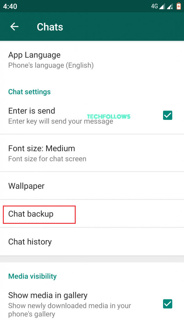 Cómo hacer una copia de seguridad de Whatsapp
