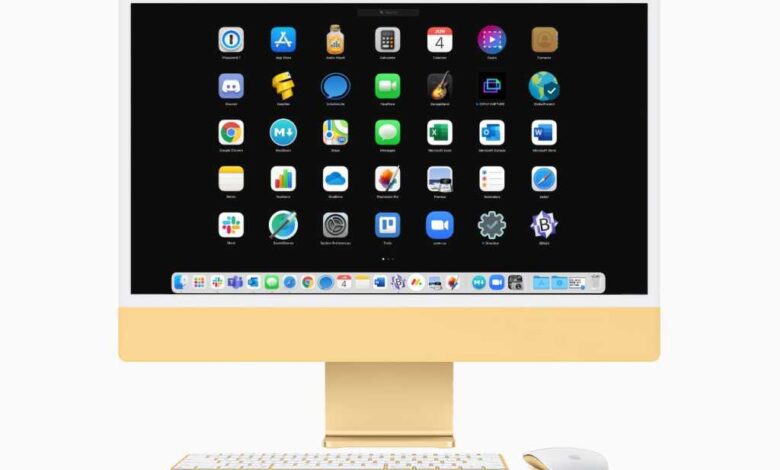 iMac Launchpad Big Sur