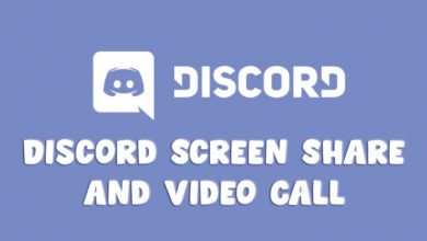 Discord Screen Share and Video Call