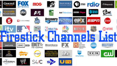 firestick channels list