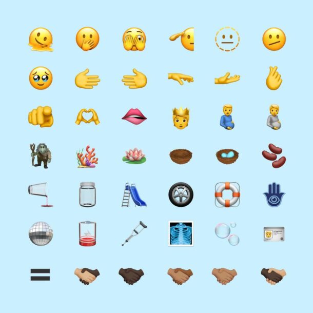 Nuevos emojis en iOS 15.4