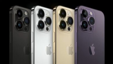all iphone 14 pro and pro max colors: space black, silver, gold, deep purple