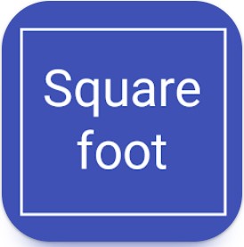 La mejor aplicación en pies cuadrados