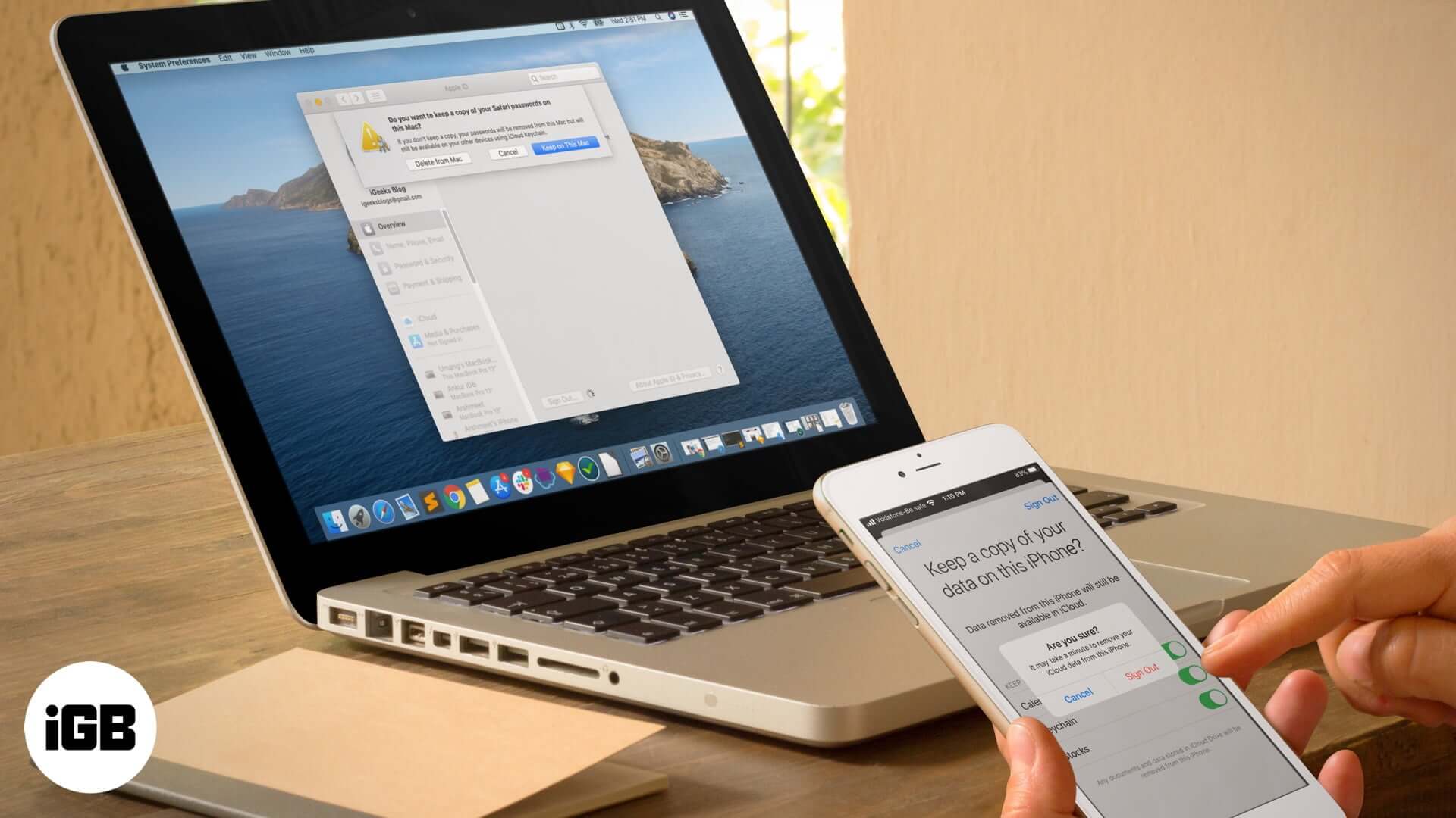 Cómo cerrar sesión en la cuenta de iCloud desde iPhone, iPad y Mac