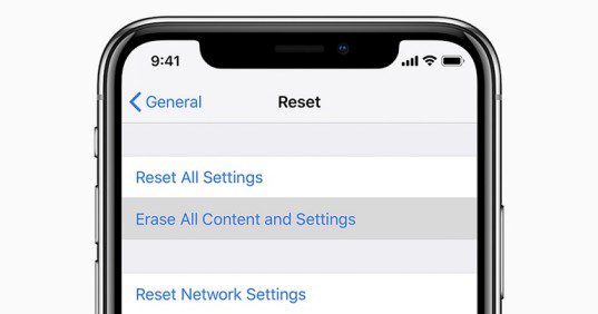 Cómo restablecer la configuración de la cámara del iPhone
