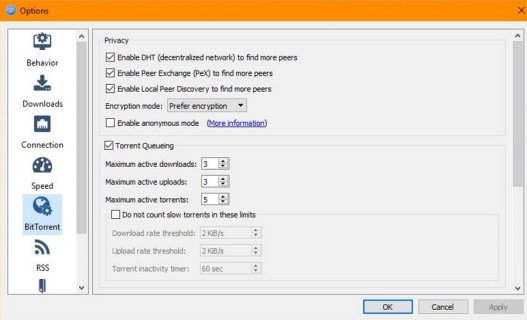La La mejor configuración de QBittorrent para descargas más rápidas