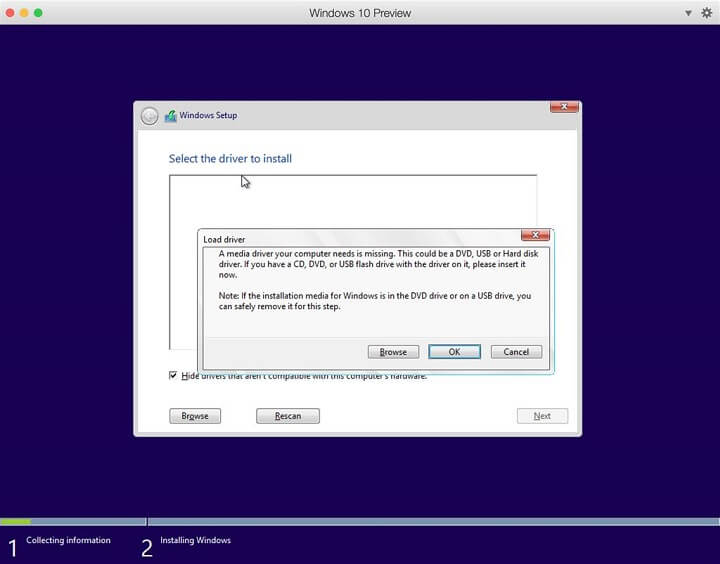 Solución: falta un controlador de medios al instalar Windows 10