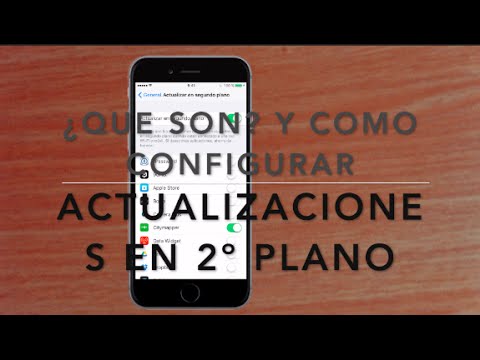 Actualizar en segundo plano iPhone: 7 consejos para optimizarlo