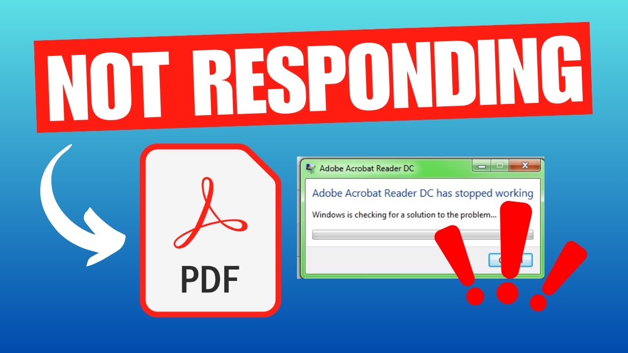 Adobe Acrobat no responde: 7 soluciones rápidas para arreglarlo
