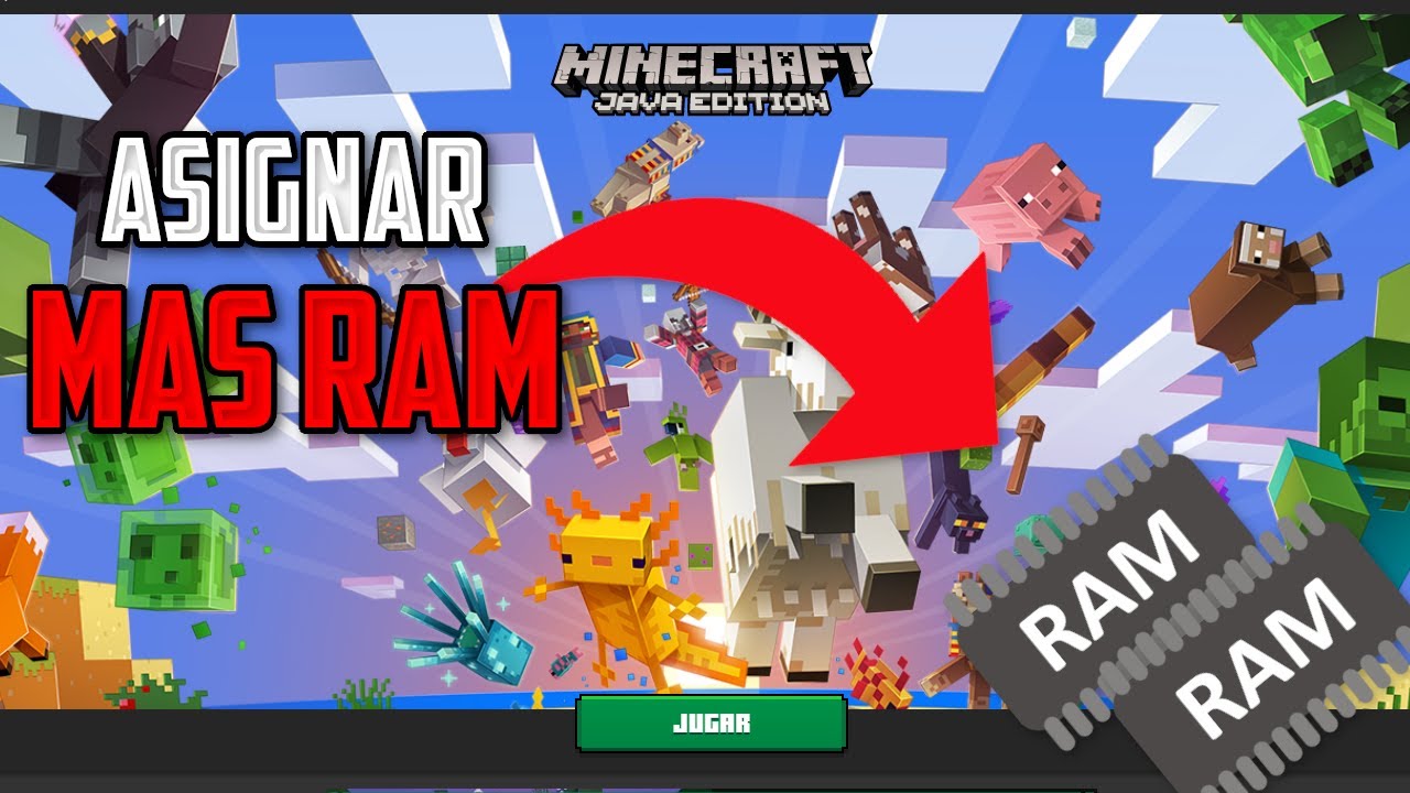 Asignar RAM a Minecraft: 5 pasos para mejorar tu juego