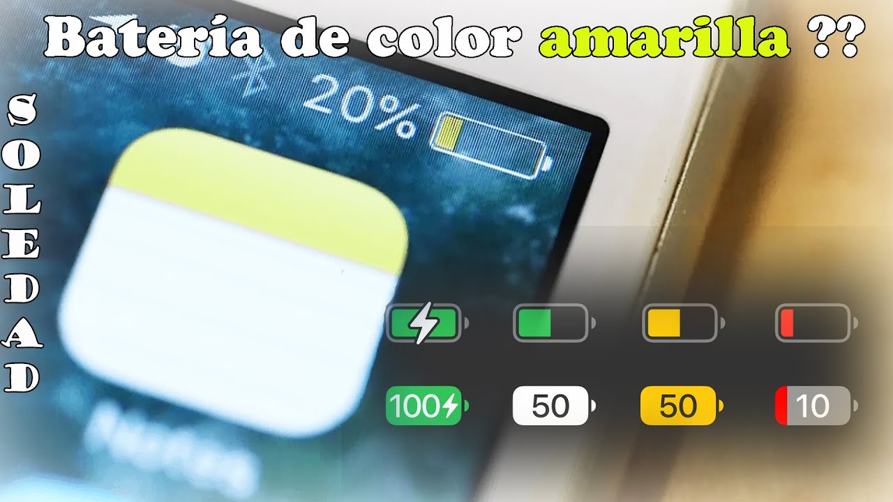 Bateria amarilla iphone 5 consejos para solucionarlo rápido