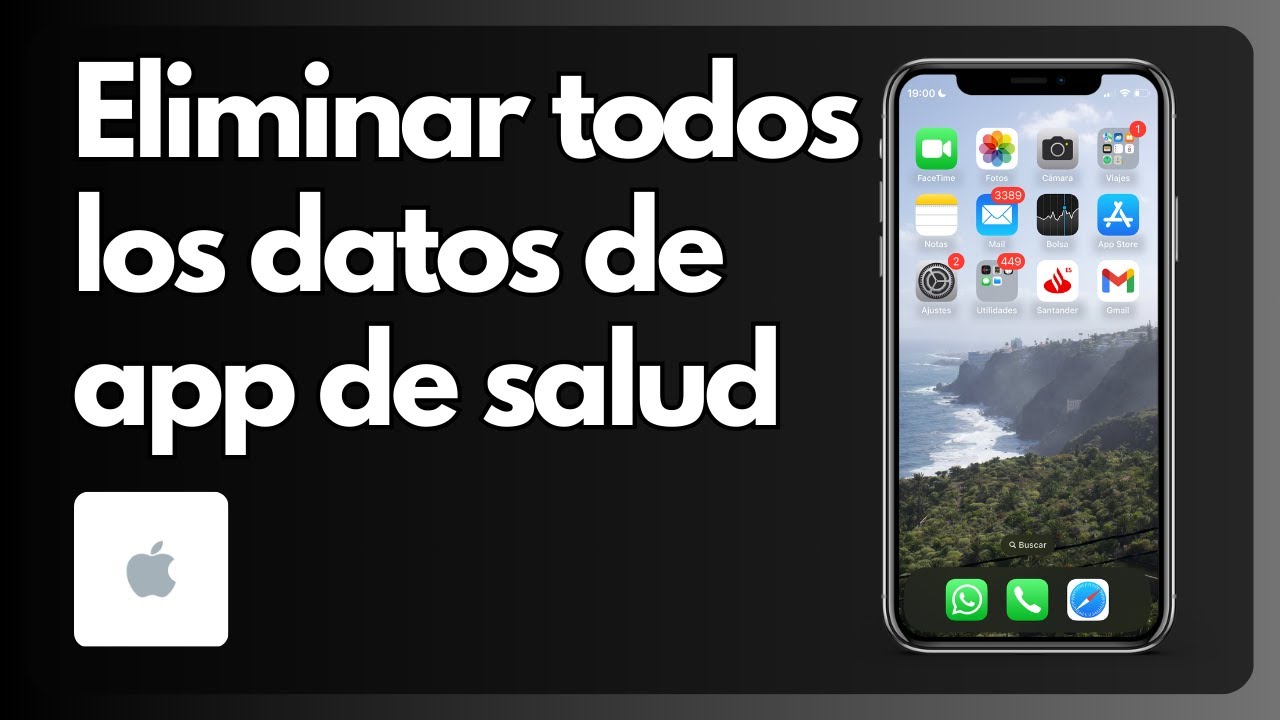 Borrar datos salud iPhone: 7 pasos para hacerlo correctamente
