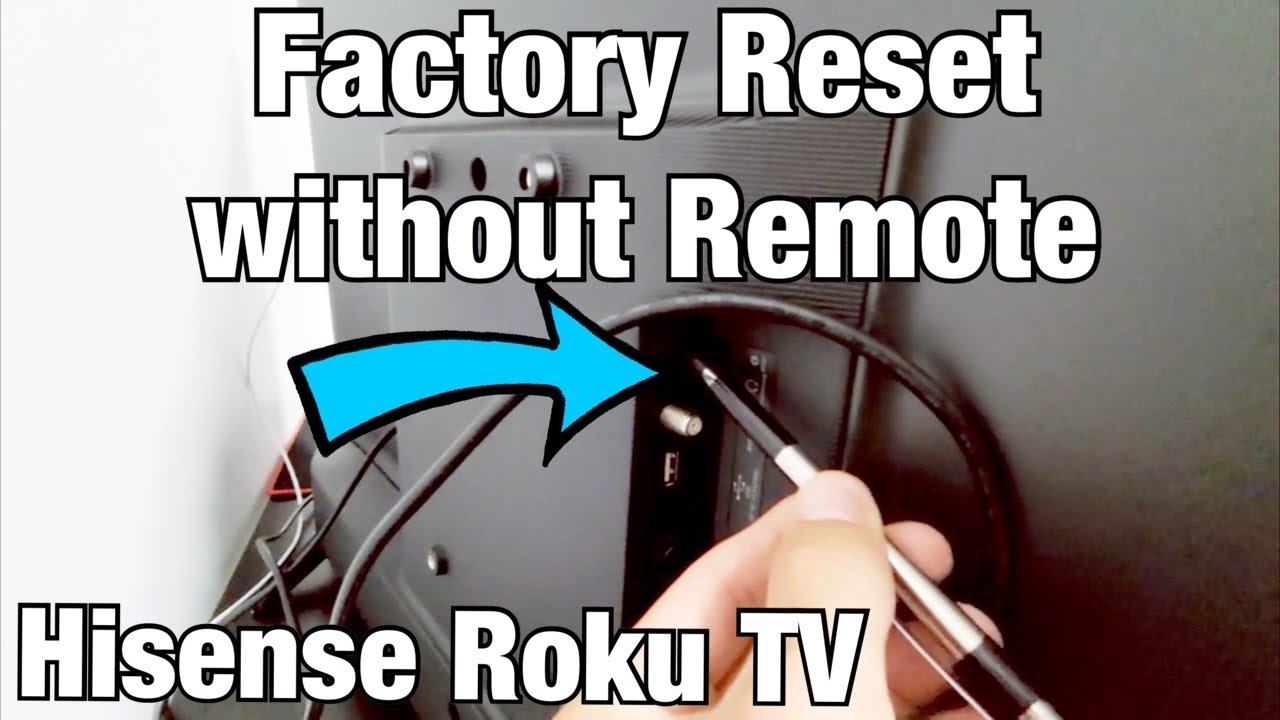Botón reset TV Hisense: 5 pasos fáciles para lograrlo