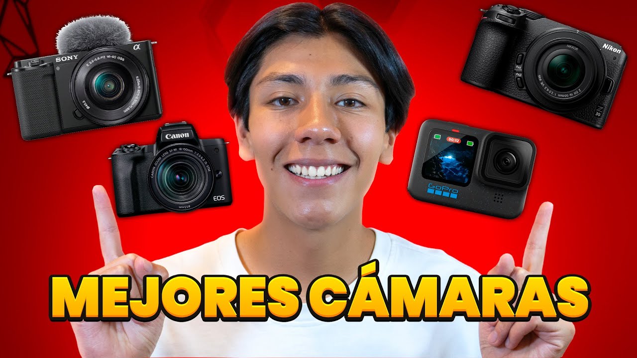 Cámaras para grabar vídeos de YouTube: 7 opciones imperdibles en 2025