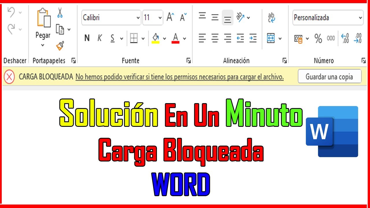 Carga bloqueada Excel: 7 soluciones rápidas para resolverlo