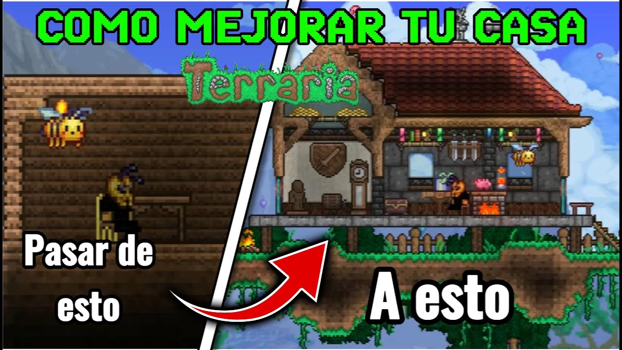 Casas de terraria: 7 diseños creativos para 2025 que debes probar