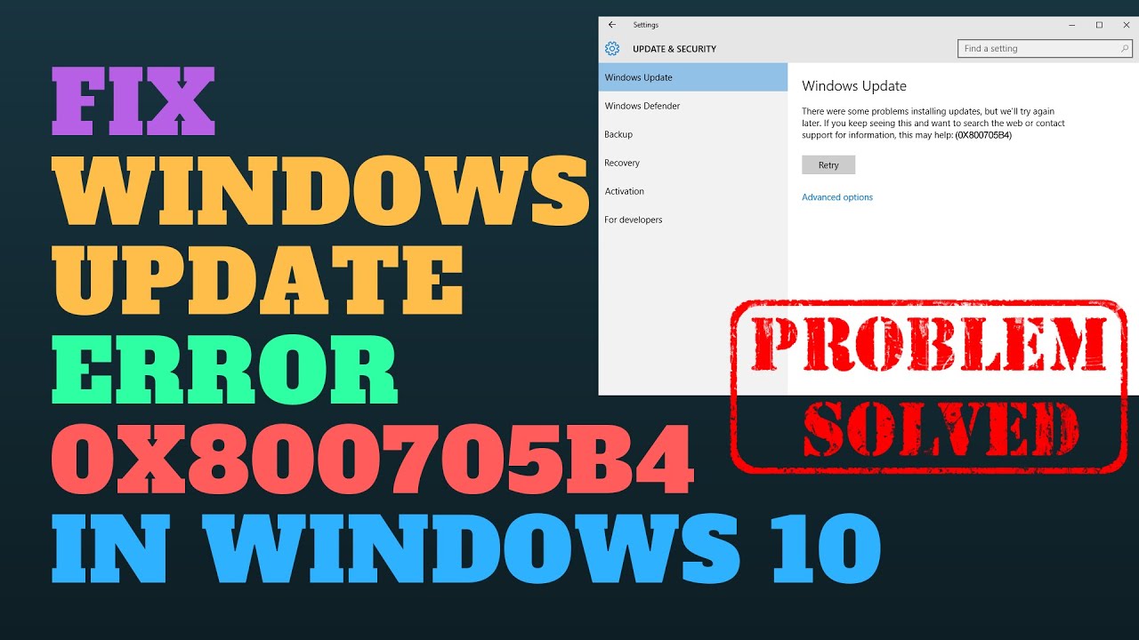 Código de error: (0x800705b4) 5 soluciones efectivas 2025