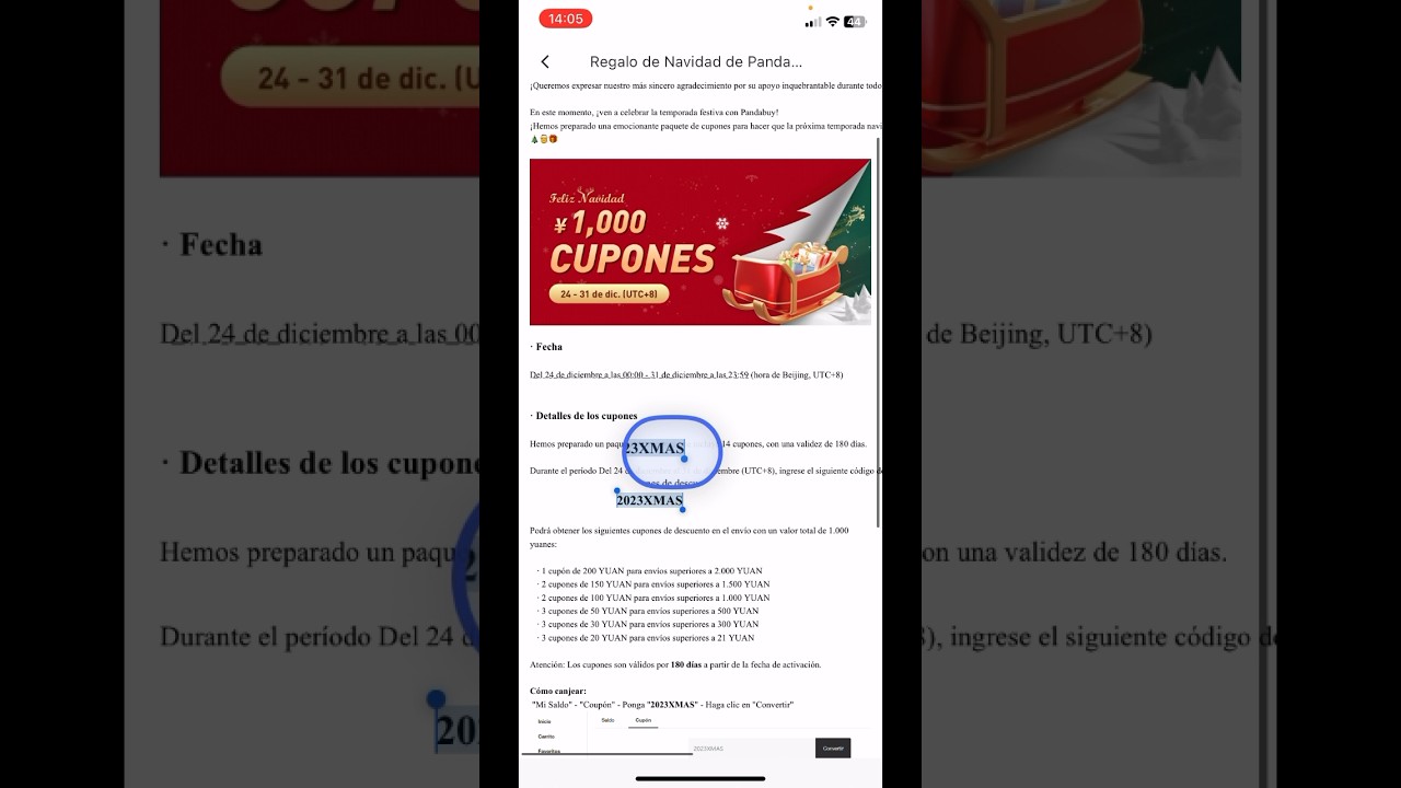 Código descuento pandabuy envío 5 ofertas imperdibles hoy