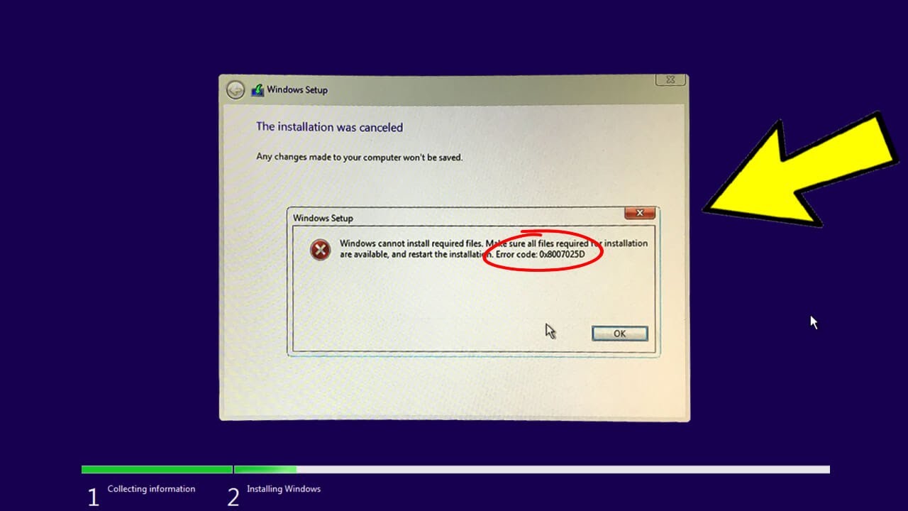 Código error 0x8007025d: 5 soluciones rápidas para resolverlo
