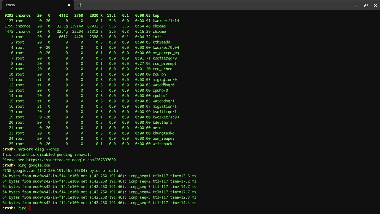 Comandos de crosh: 7 atajos para optimizar tu Chromebook