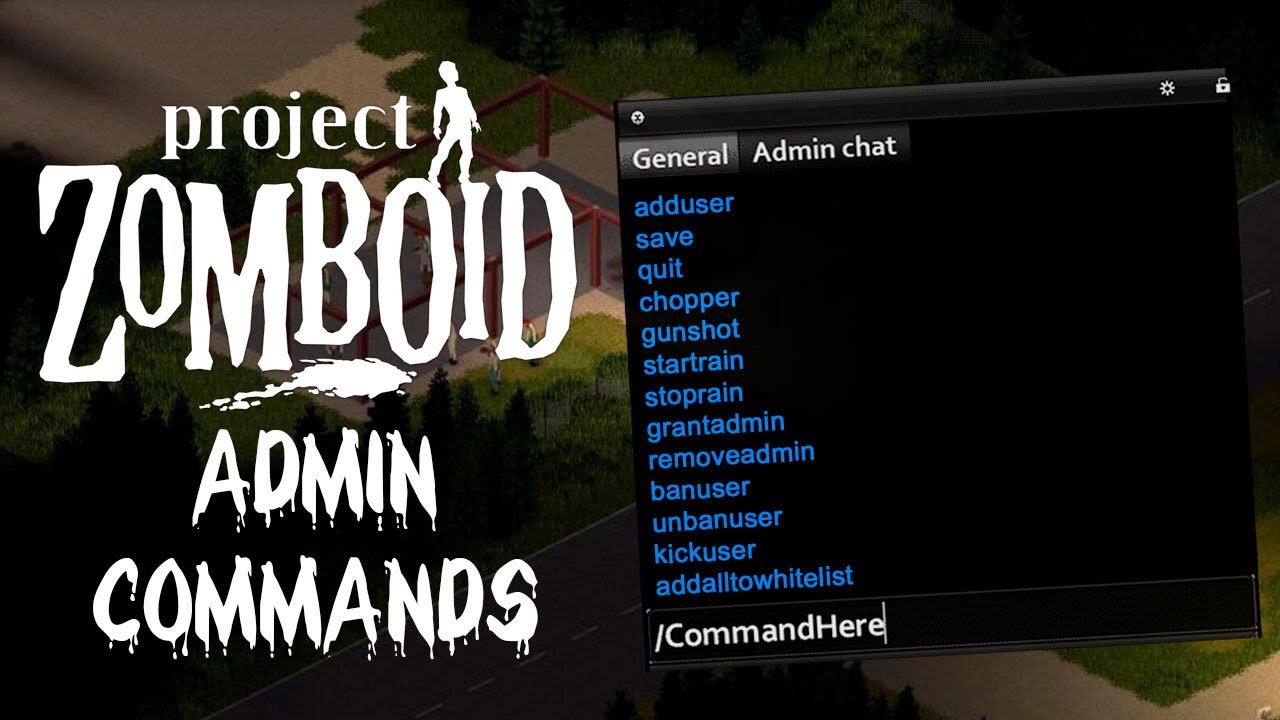 Comandos de Project Zomboid: 7 trucos para sobrevivir en 2025