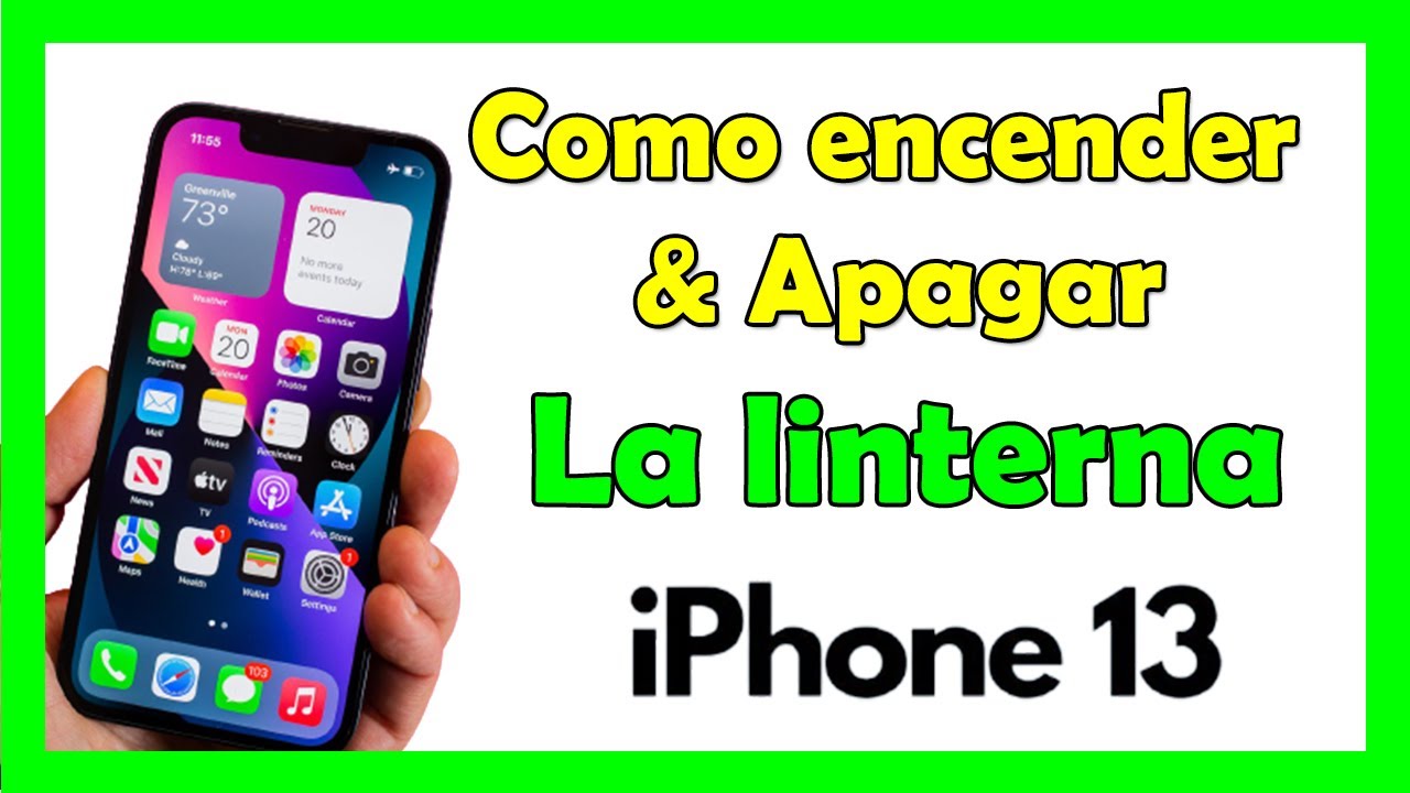 Como apagar la linterna del iPhone 13: 5 pasos sencillos