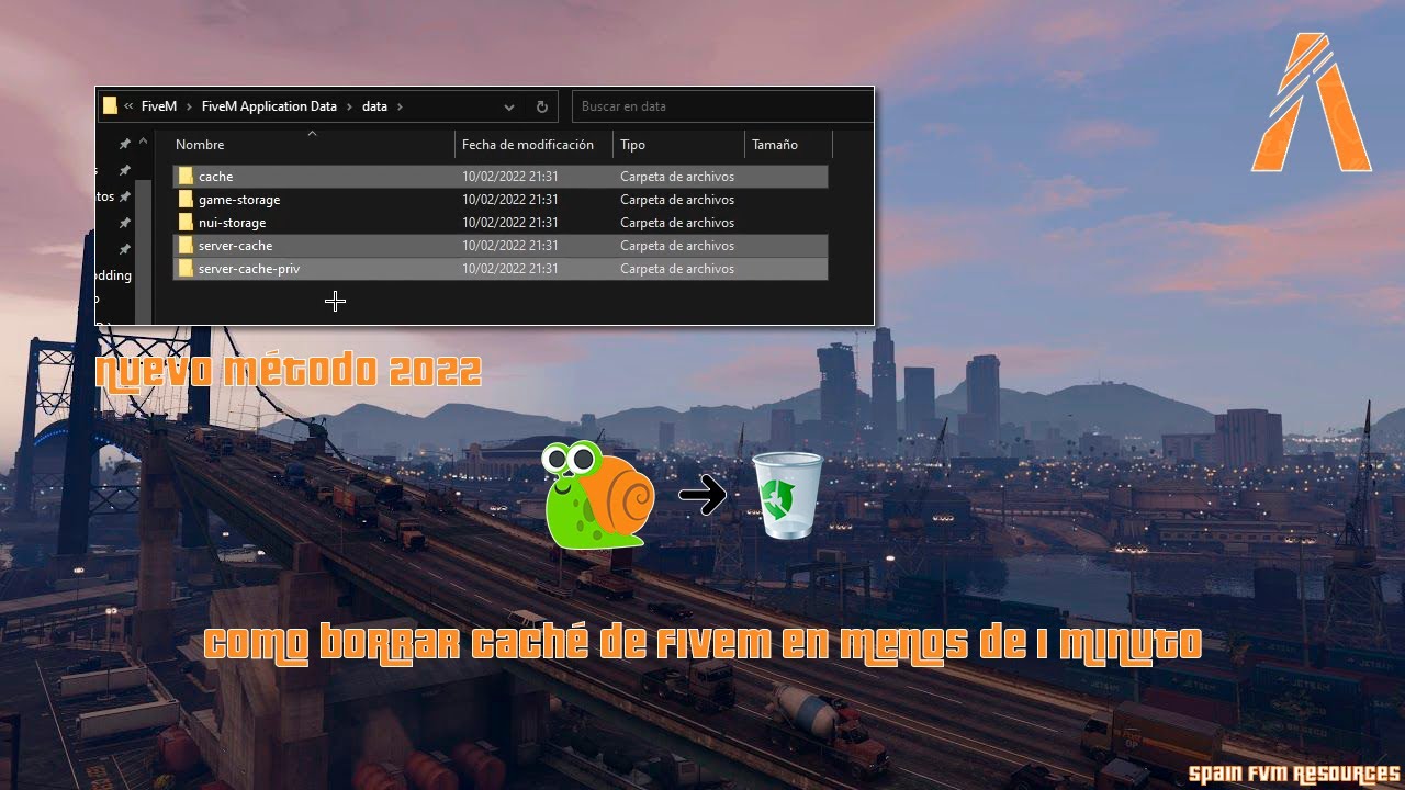 Como borrar cache fivem: 5 pasos simples para hacerlo fácil