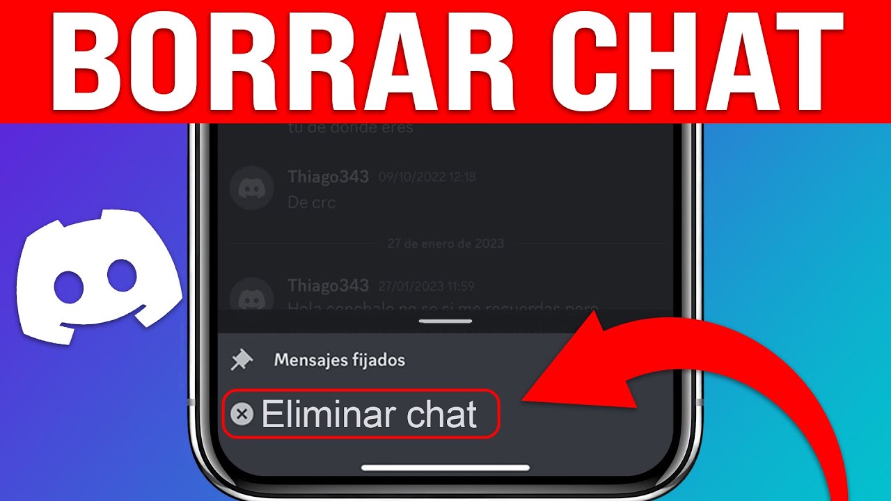 Como borrar chats de Discord: 5 pasos sencillos en 2025
