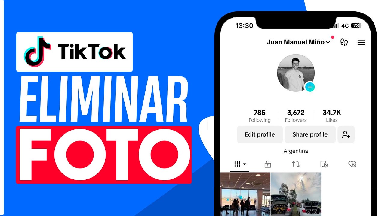 Como borrar la foto de perfil de TikTok: 5 sencillos pasos 2025