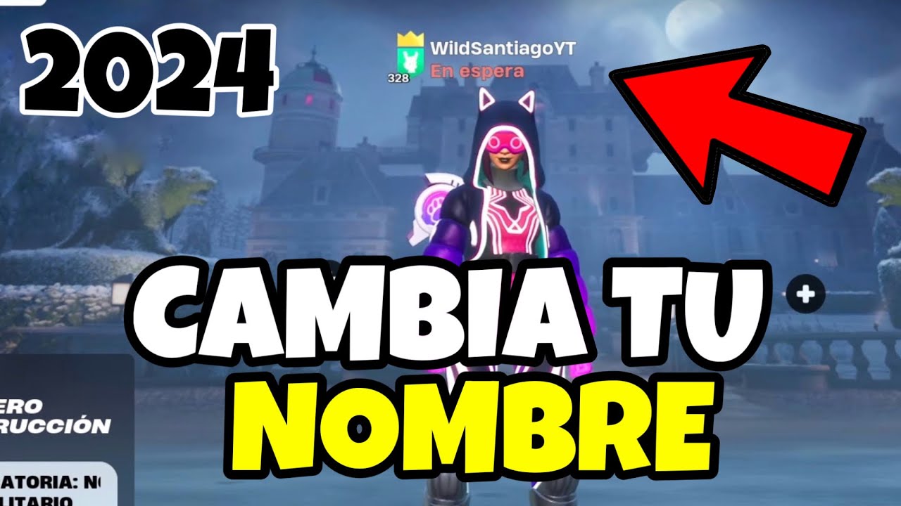 Como cambiarse el nombre de Fortnite: 5 pasos simples y rápidos
