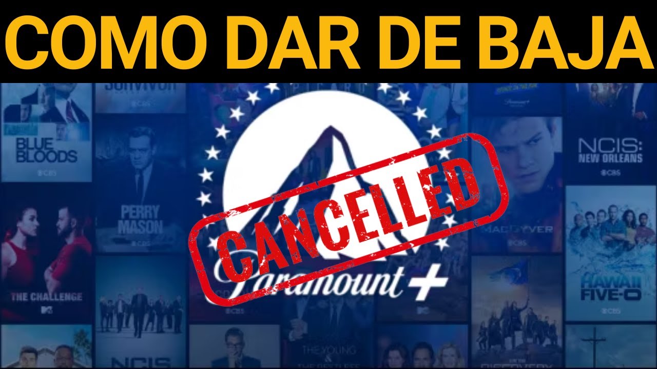 Cómo cancelar Paramount Plus en Amazon: 5 pasos sencillos 2025