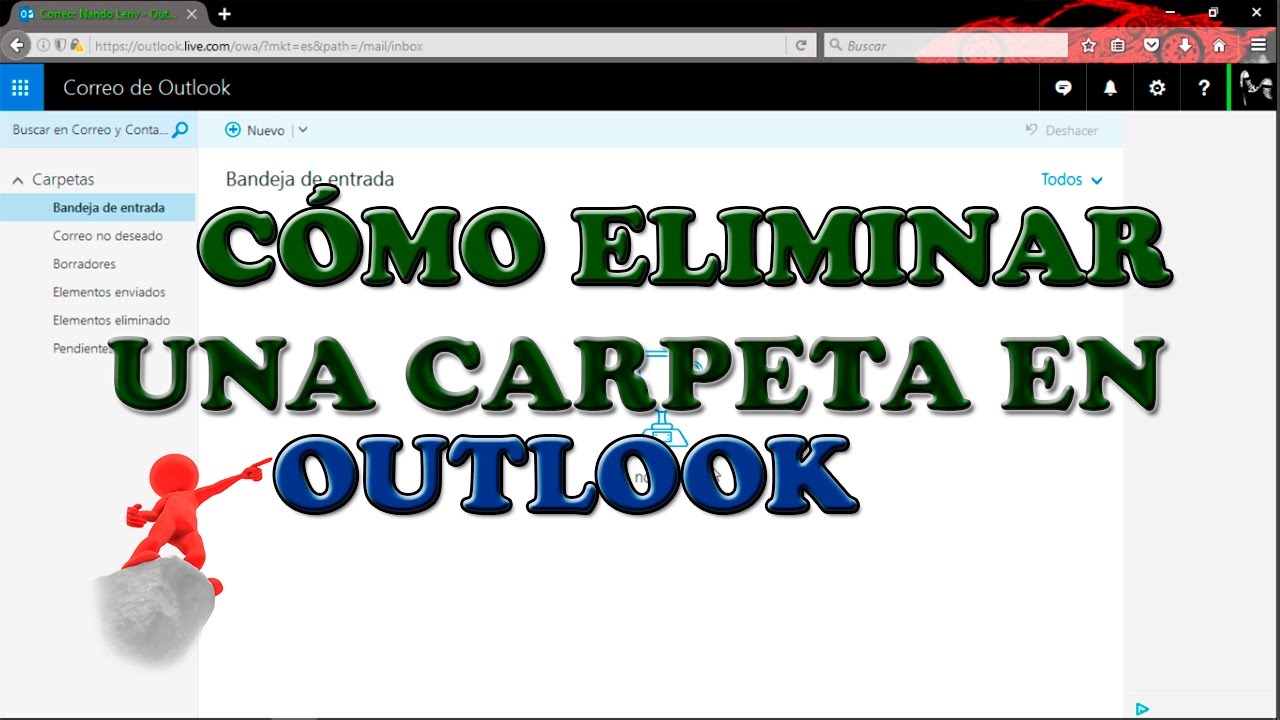 Cómo eliminar carpetas de Outlook desde el móvil: 5 pasos sencillos