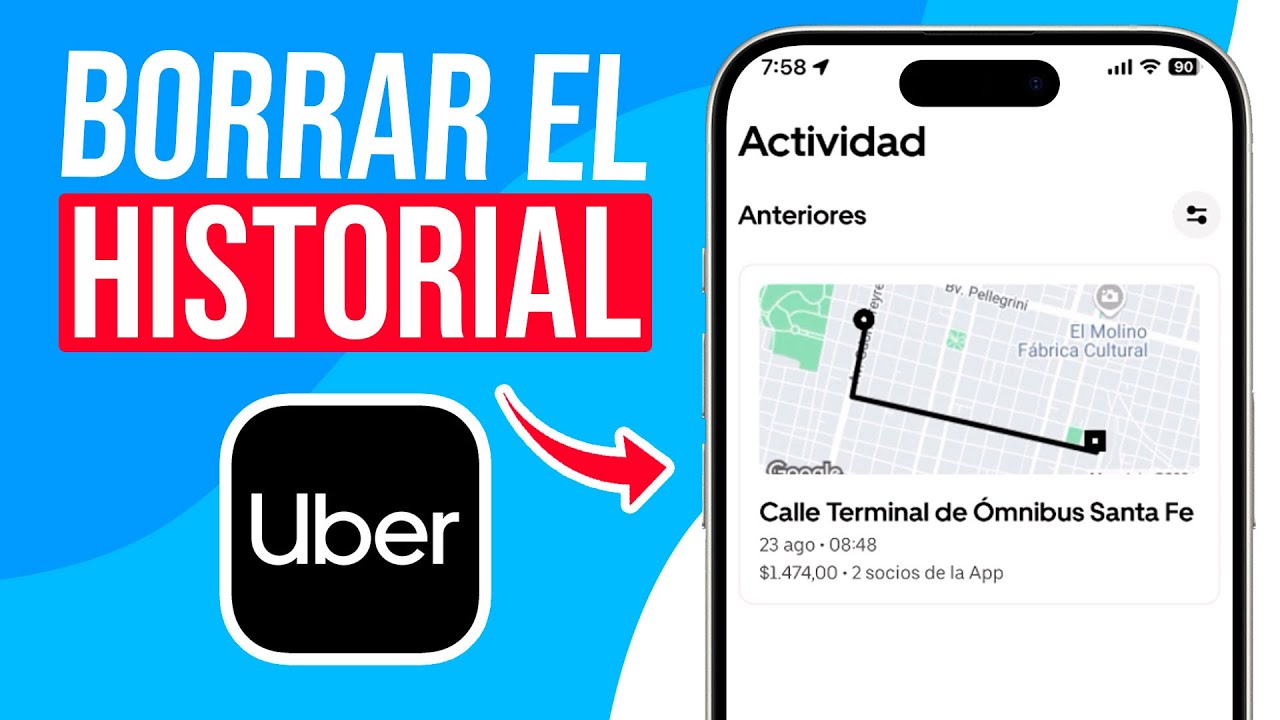 Como eliminar historial de Uber: 5 pasos sencillos en 2025