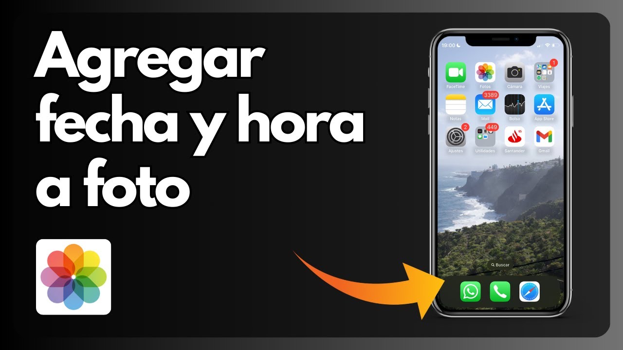 Como hacer que aparezca fecha y hora en fotos iPhone: 5 pasos sencillos