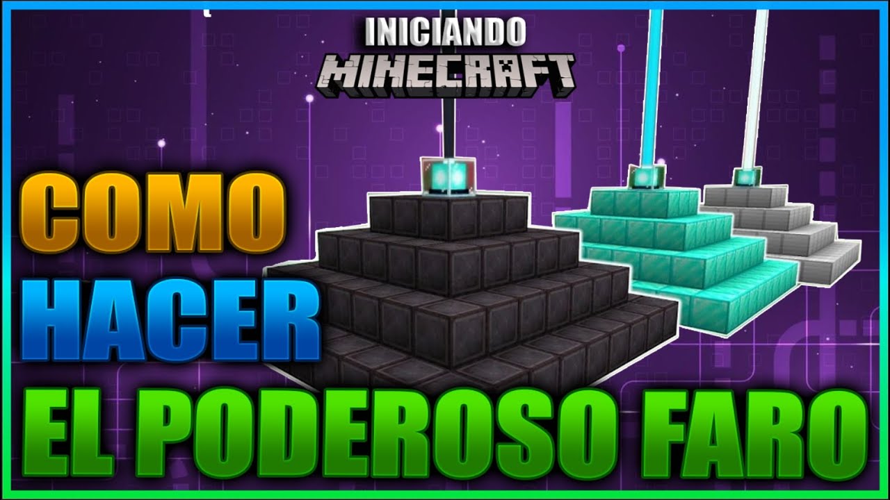 Como hacer un faro minecraft: 7 pasos para lograrlo fácil 2025