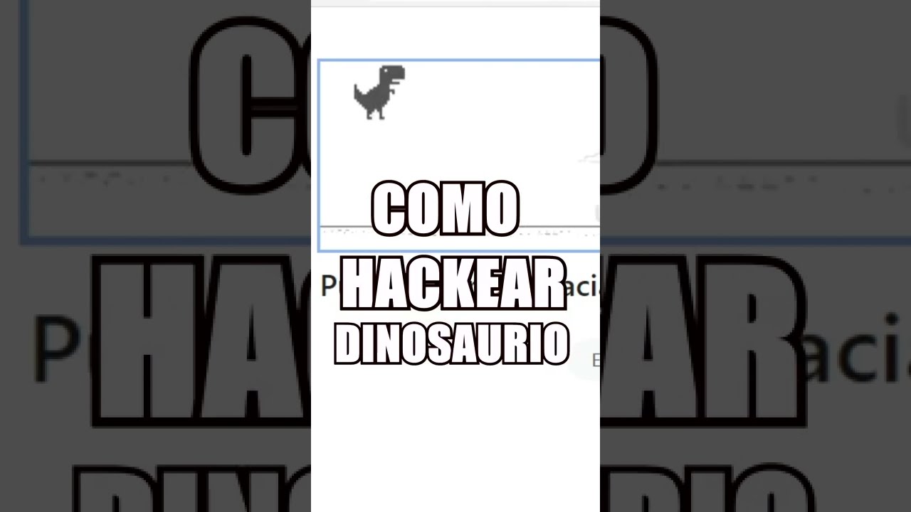 Cómo hackear el juego del dinosaurio: 7 trucos asombrosos