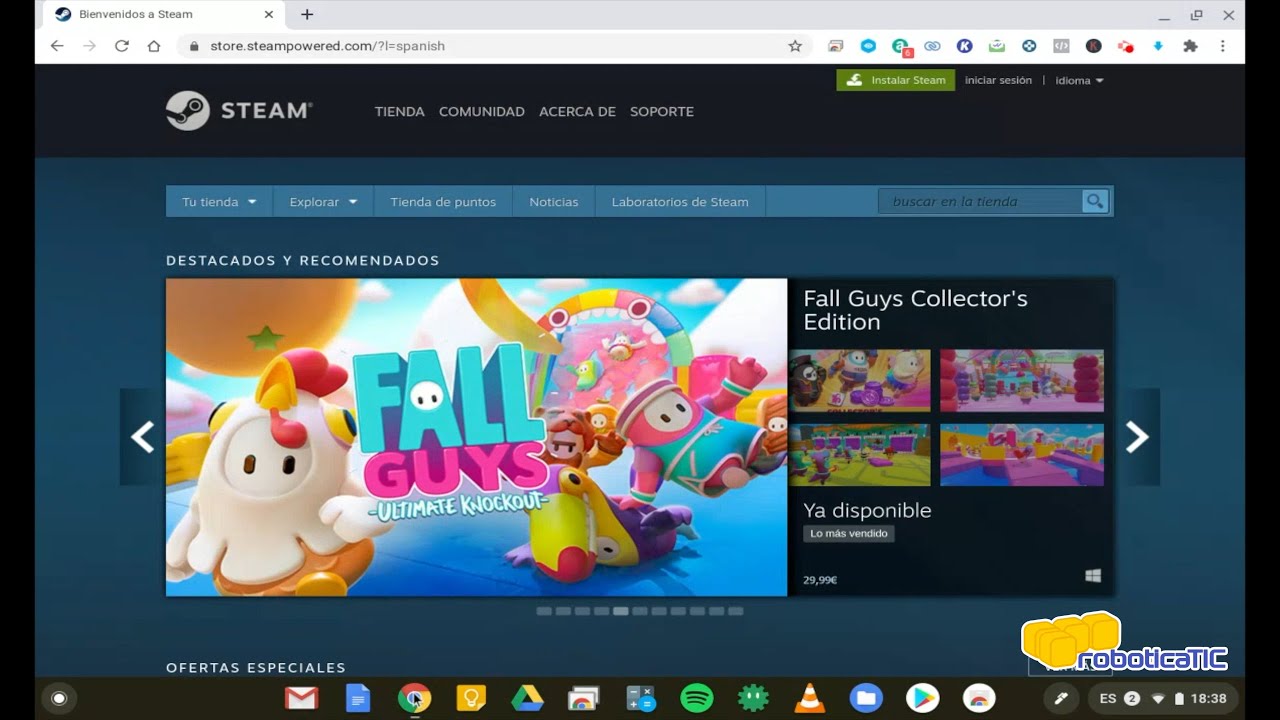 Cómo instalar Steam en Chromebook: 7 pasos sencillos y rápidos