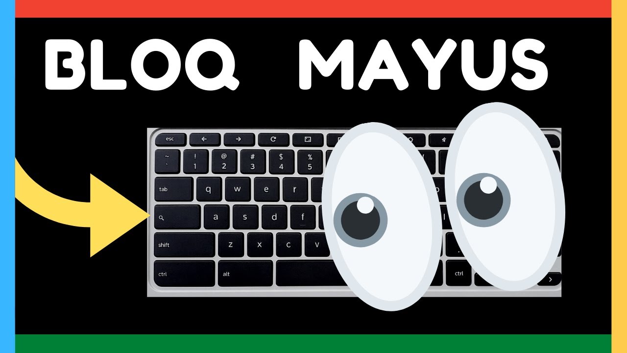 Cómo poner mayúsculas en Chromebook: 5 trucos rápidos y fáciles