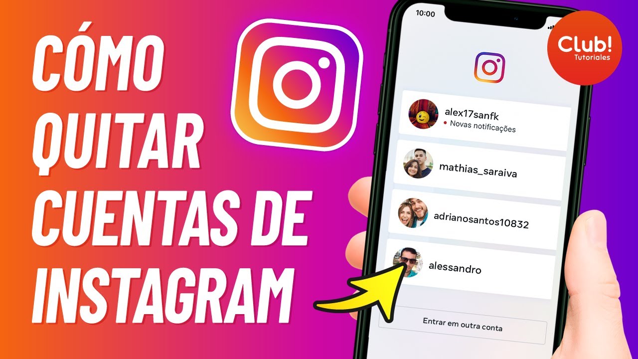 Cómo quitar cuentas de Instagram en iPhone: 5 pasos fáciles en 2025