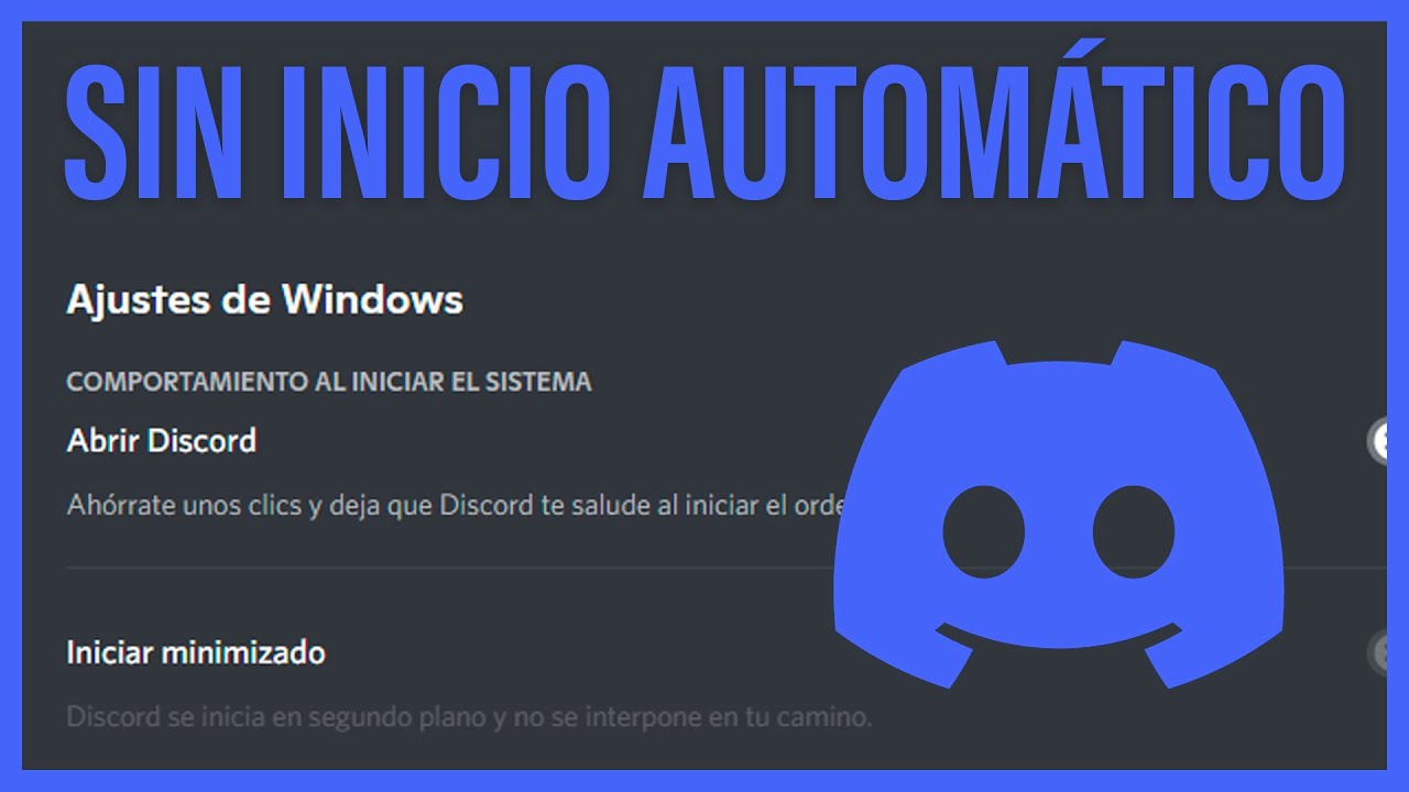 Como quitar inicio automático Discord: 5 pasos sencillos