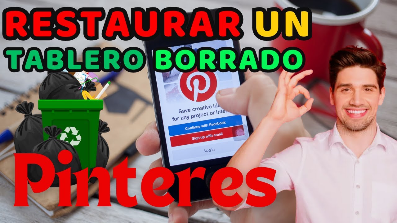 Cómo recuperar un tablero eliminado en Pinterest: 5 pasos sencillos