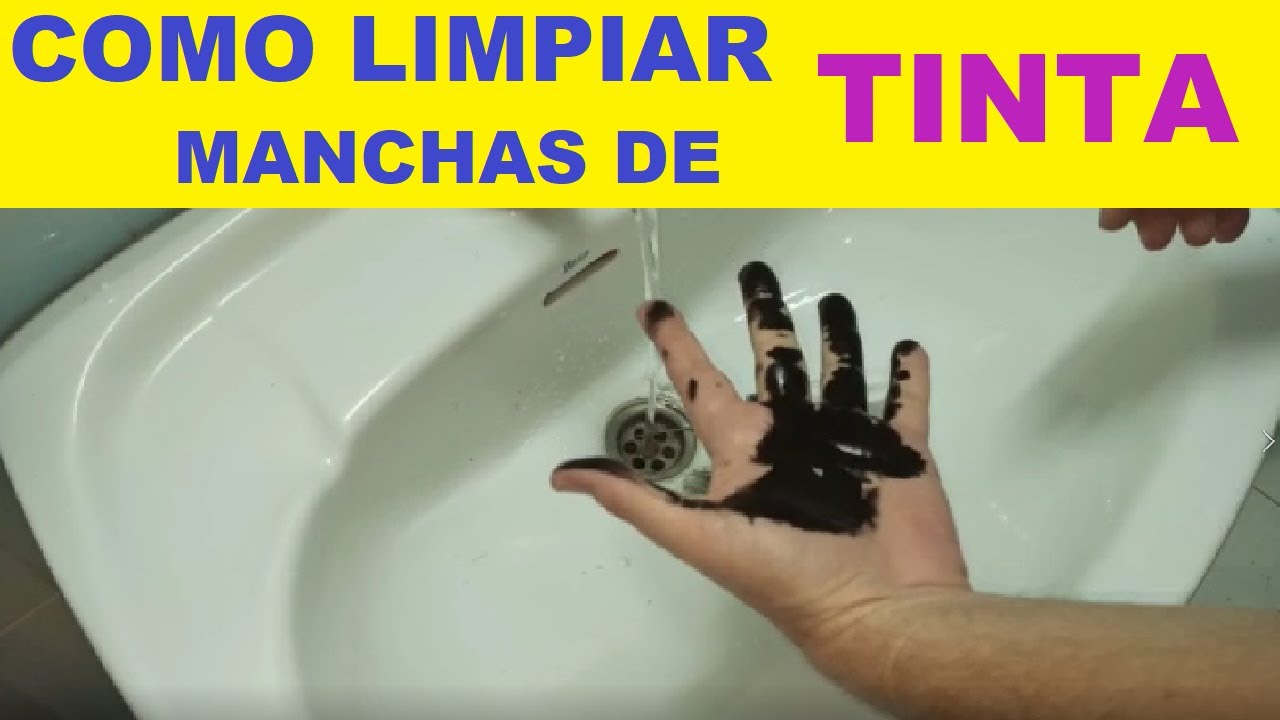 Como sacar la tinta de impresora de las manos: 5 métodos infalibles