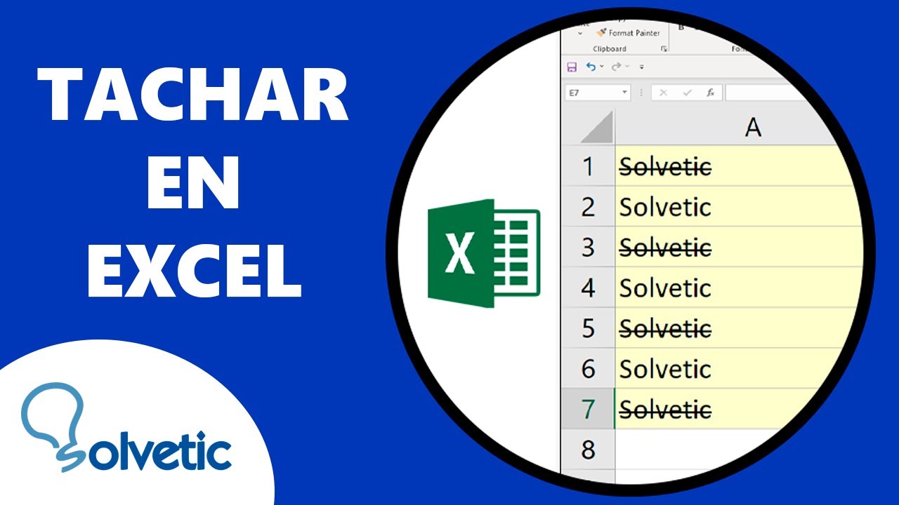 Como tachar una celda en Excel 5 pasos simples y efectivos