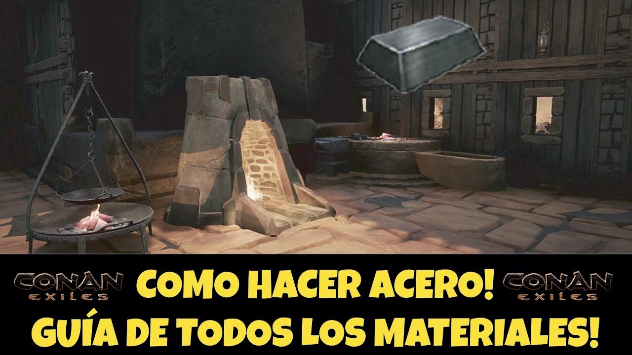 Conan Exiles Acero: 5 estrategias para forjar tu imperio
