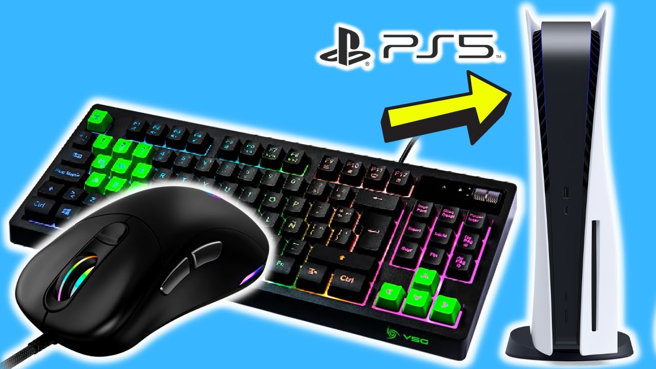 Conectar teclado y ratón a PS5: 5 pasos para empezar fácilmente