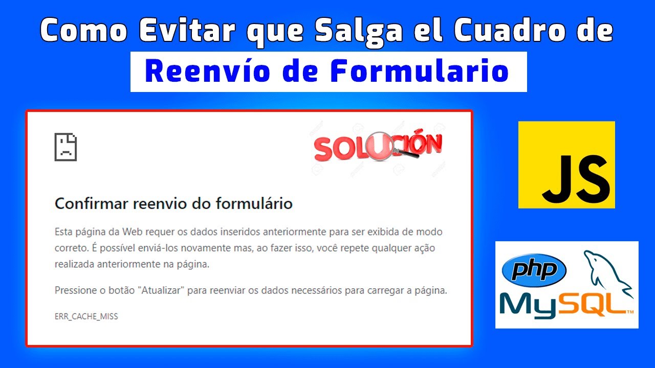 Confirmar reenvío del formulario: 5 pasos para hacerlo fácil