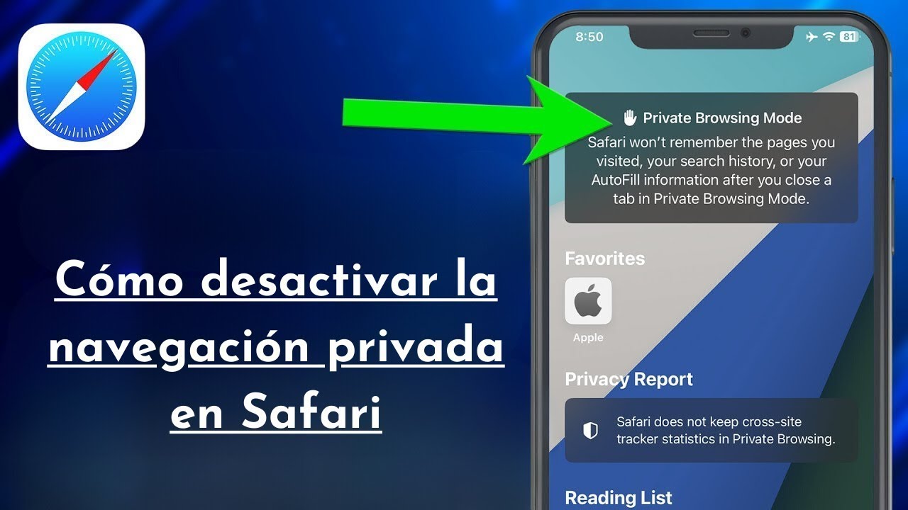 Desactivar navegación privada Safari iPad: 5 pasos sencillos