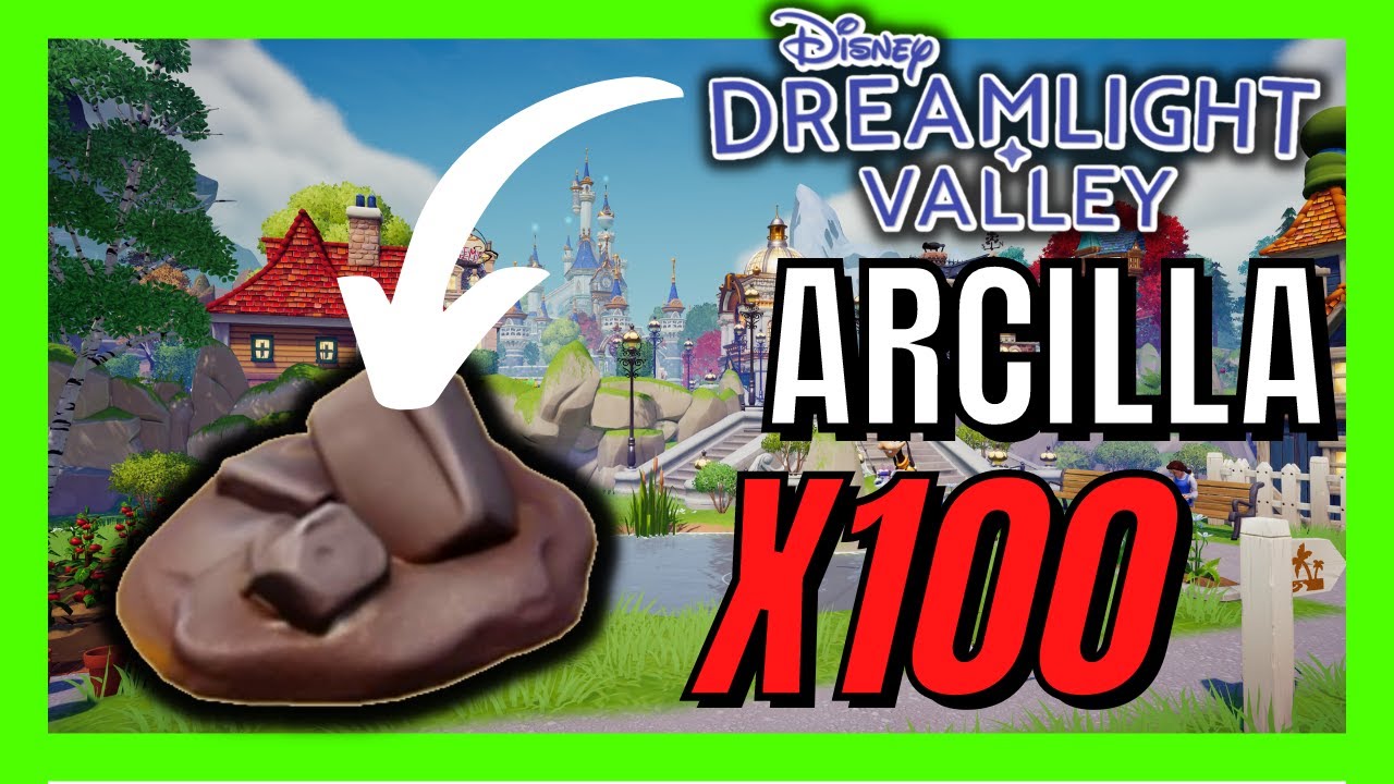 Donde conseguir arcilla Disney Dreamlight Valley: 5 lugares clave