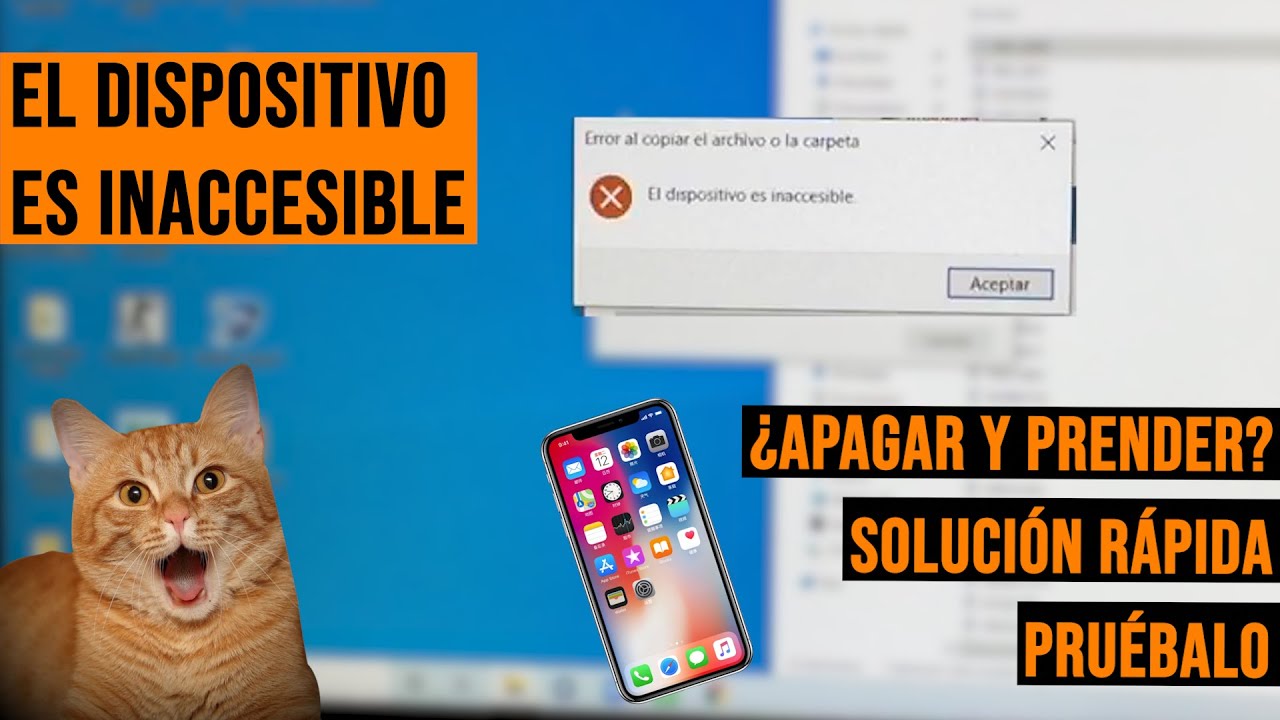 Dispositivo es inaccesible iPhone: 5 soluciones efectivas 2025