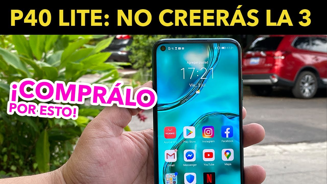 El Huawei P40 Lite es resistente al agua: 5 razones para amarlo